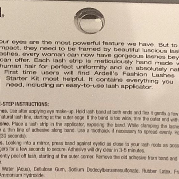 Ardell False Eyelashes original price $19. - Picture 2 of 2